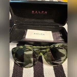 Authentic Ralph Lauren Olive Green Sunglasses